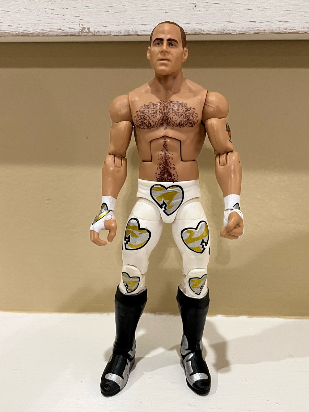 WWE Shawn Michaels WrestleMania Elite Wrestling Action Figure Toy